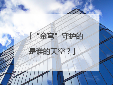 “金穹”守护的是谁的天空？