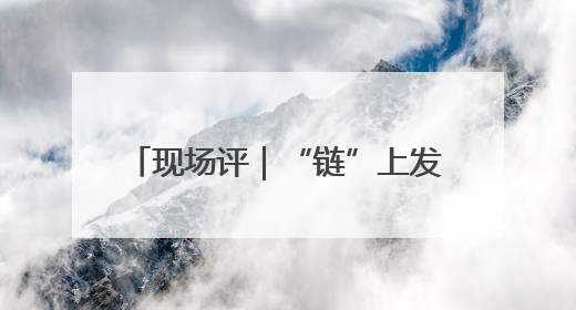现场评｜“链”上发力打开合作新空间