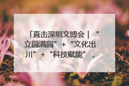 直击深圳文博会｜“立园满园”+“文化出川”+“科技赋能”，成都传媒发布三大文创领域合作清单