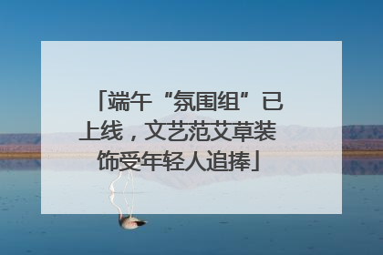 端午“氛围组”已上线，文艺范艾草装饰受年轻人追捧