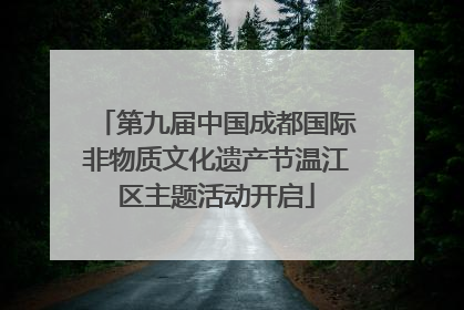 第九届中国成都国际非物质文化遗产节温江区主题活动开启