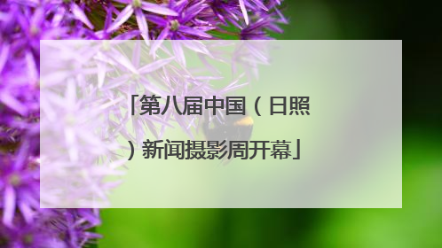 第八届中国（日照）新闻摄影周开幕