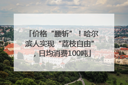 价格“腰斩”！哈尔滨人实现“荔枝自由”，日均消费100吨
