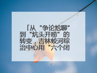 从“争论尬聊”到“炕头开唠”的转变，吉林蛟河综治中心用“六个闭环”破局