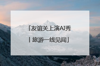 友谊关上演AI秀丨旅游一线见闻