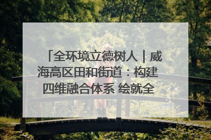 全环境立德树人｜威海高区田和街道：构建四维融合体系 绘就全环境立德树人新画卷