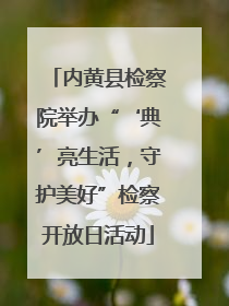 内黄县检察院举办“‘典’亮生活，守护美好”检察开放日活动