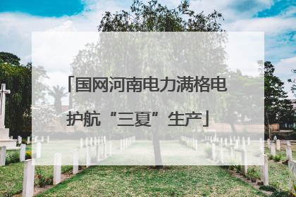 国网河南电力满格电护航“三夏”生产