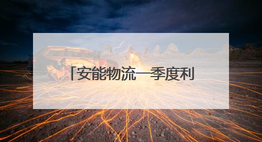 安能物流一季度利润增近16%，关税带来的进出口商流波动影响有限