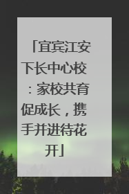 宜宾江安下长中心校：家校共育促成长，携手并进待花开