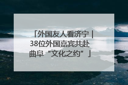 外国友人看济宁｜38位外国嘉宾共赴曲阜“文化之约”