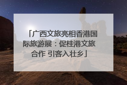 广西文旅亮相香港国际旅游展：促桂港文旅合作 引客入壮乡