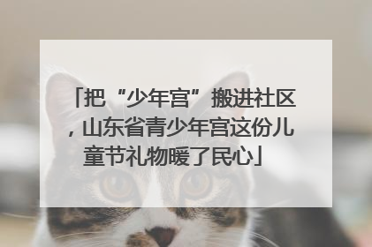 把“少年宫”搬进社区，山东省青少年宫这份儿童节礼物暖了民心