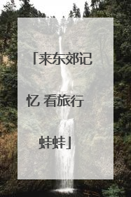 来东郊记忆 看旅行蛙蛙