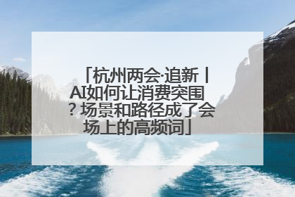 杭州两会·追新丨AI如何让消费突围？场景和路径成了会场上的高频词