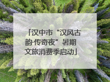 汉中市“汉风古韵·传奇夜”暑期文旅消费季启动