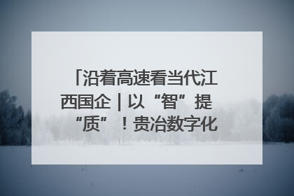 沿着高速看当代江西国企｜以“智”提“质”！贵冶数字化转型迈出新步伐