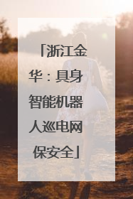 浙江金华：具身智能机器人巡电网保安全