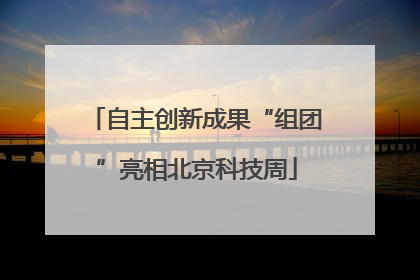 自主创新成果“组团”亮相北京科技周
