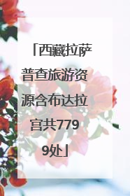 西藏拉萨普查旅游资源含布达拉宫共7799处