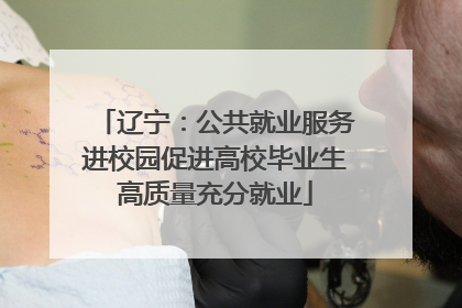 辽宁：公共就业服务进校园促进高校毕业生高质量充分就业