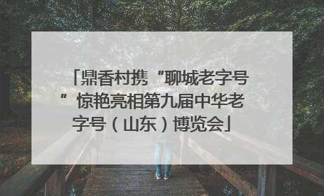 鼎香村携“聊城老字号”惊艳亮相第九届中华老字号（山东）博览会