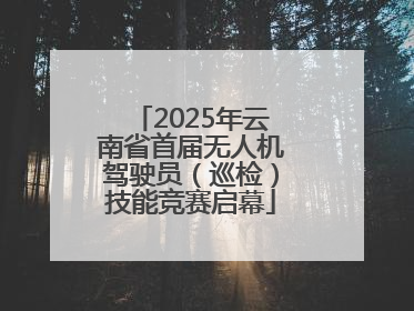2025年云南省首届无人机驾驶员（巡检）技能竞赛启幕