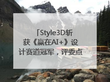 Style3D斩获《赢在AI+》设计赛道冠军，评委点评：AI+3D技术世界第一
